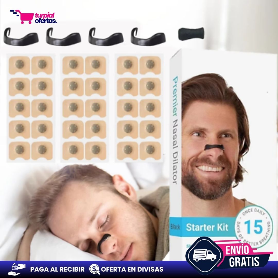 Clips Magnéticos Anti-Ronquidos AIRMAX®️ Dilatador Nasal ((OFERTA))