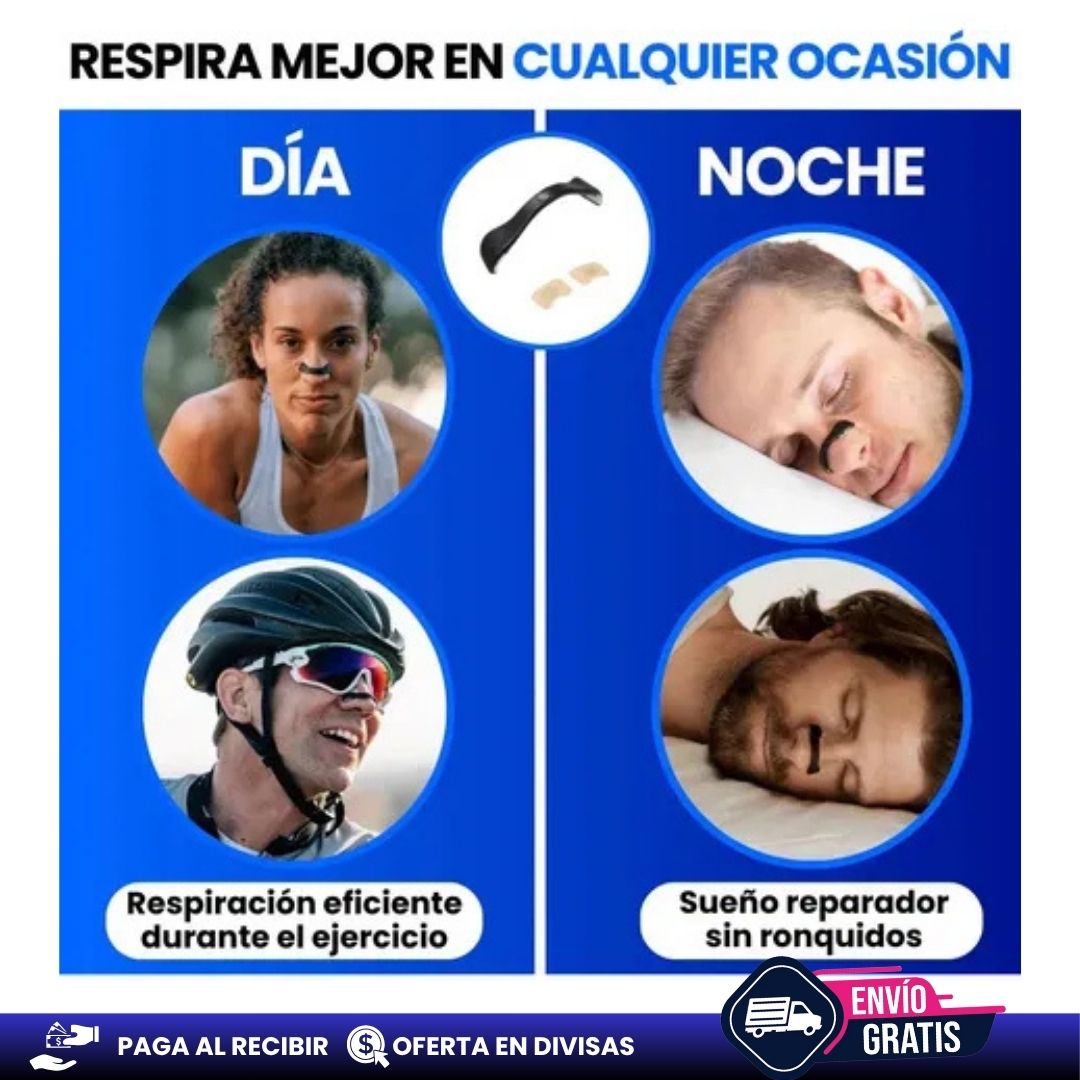 Clips Magnéticos Anti-Ronquidos AIRMAX®️ Dilatador Nasal ((OFERTA))