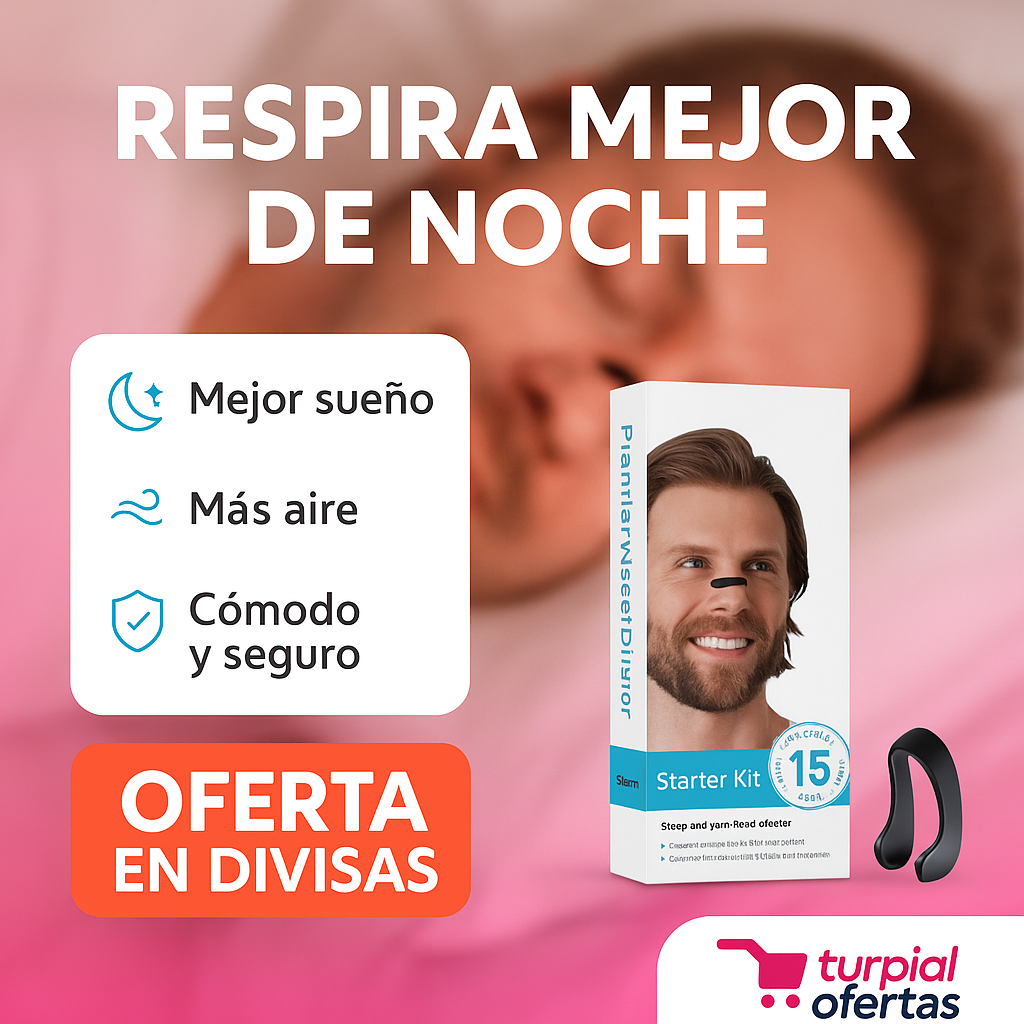 Clips Magnéticos Anti-Ronquidos AIRMAX®️ Dilatador Nasal ((OFERTA))